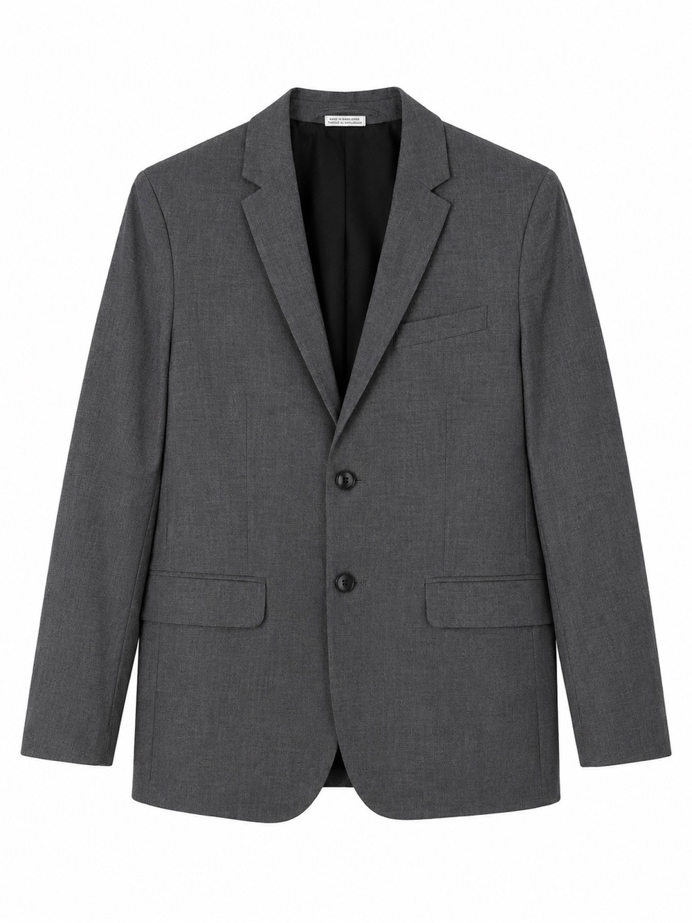 Calvin Klein Women’s Gray Blazer Jacket Size 16 Career Office Stretch